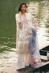 Unstitched Lawn 3 Piece Suit