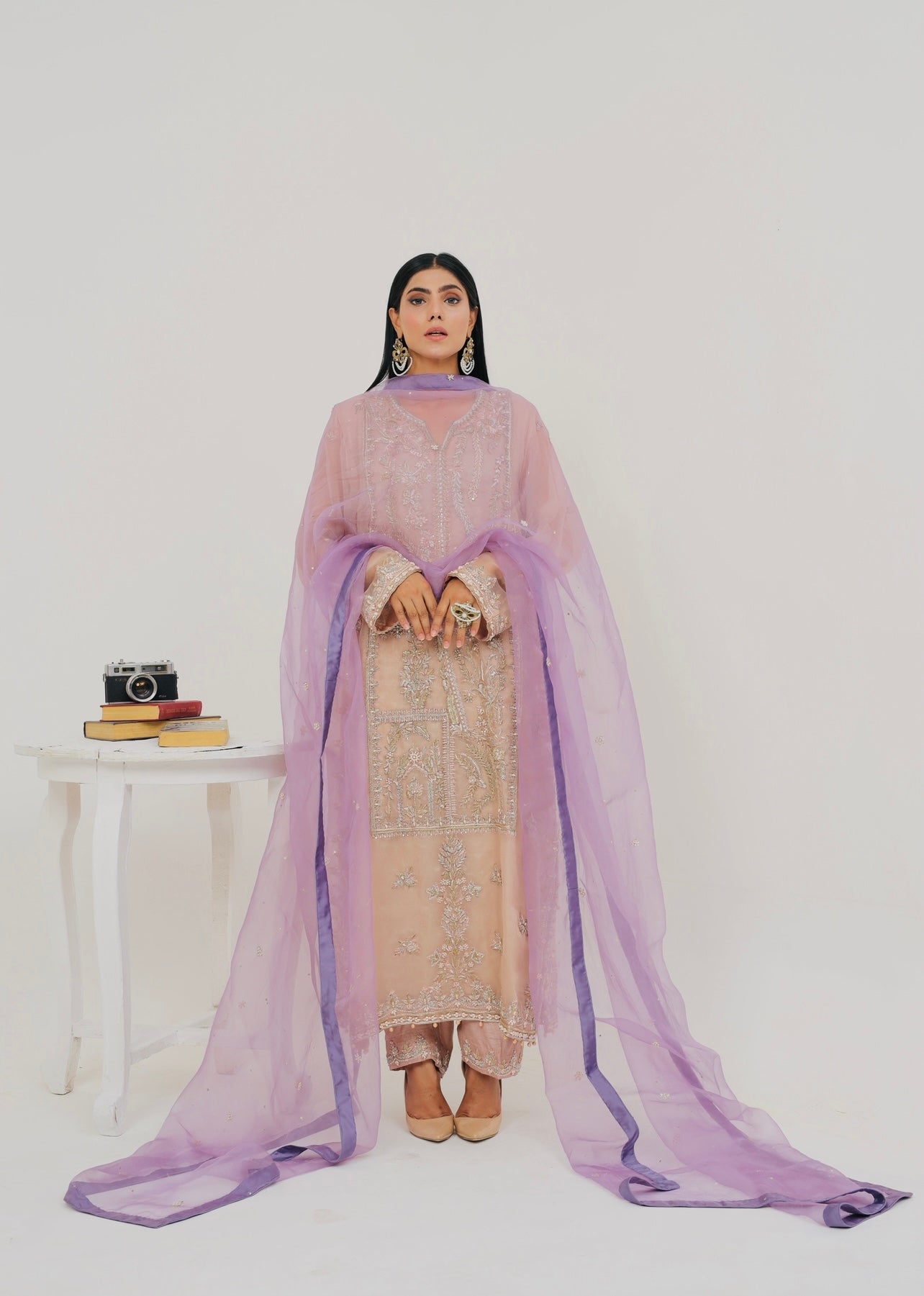 Lavender Lilly-Festive Edit'25 (Dupatta)