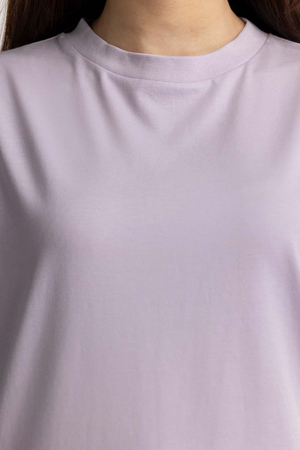 Lavender Basic Top