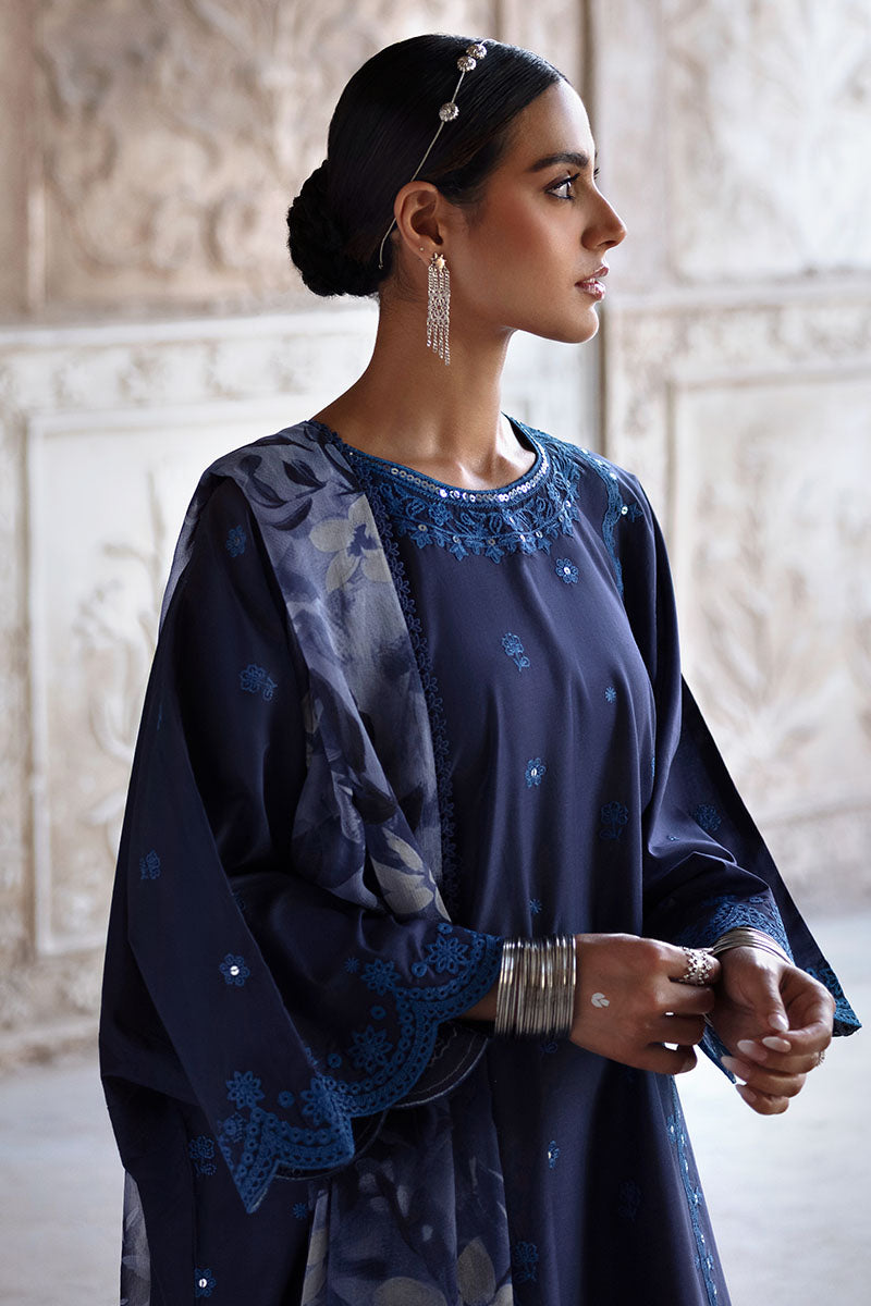 STAR GAZE-3PC EMBROIDERED LAWN SUIT