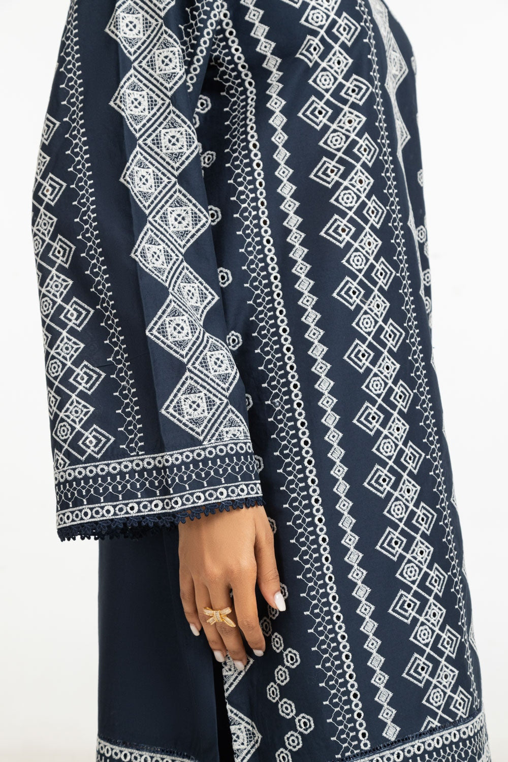 Lawn Embroidered Shirt And Trouser