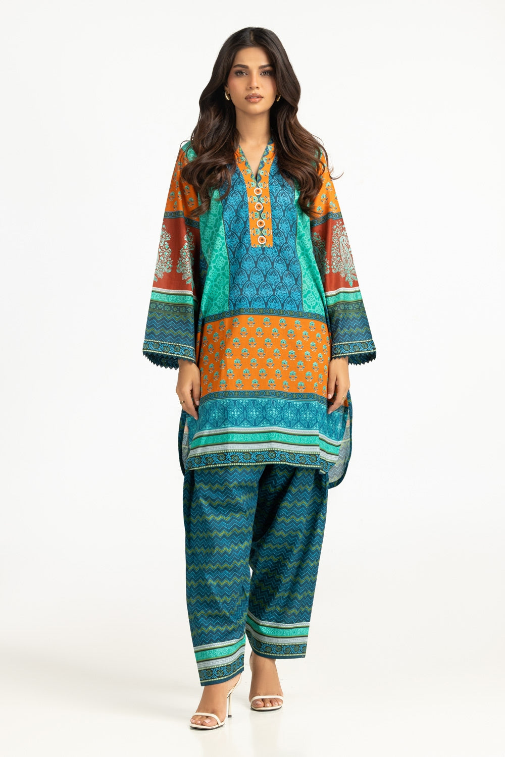 Lawn Printed Co-Ord Set