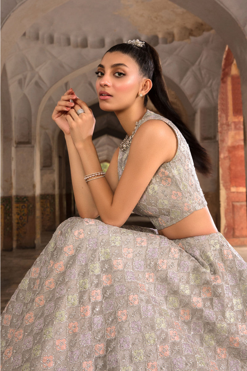 M.Luxe Fabrics Lf-307-Silver