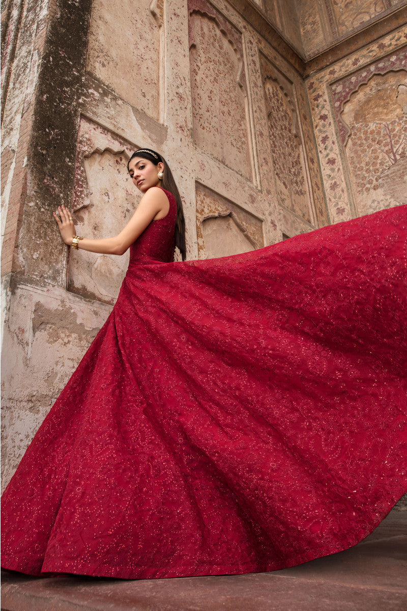 EMBROIDERED LAWN USE-9310