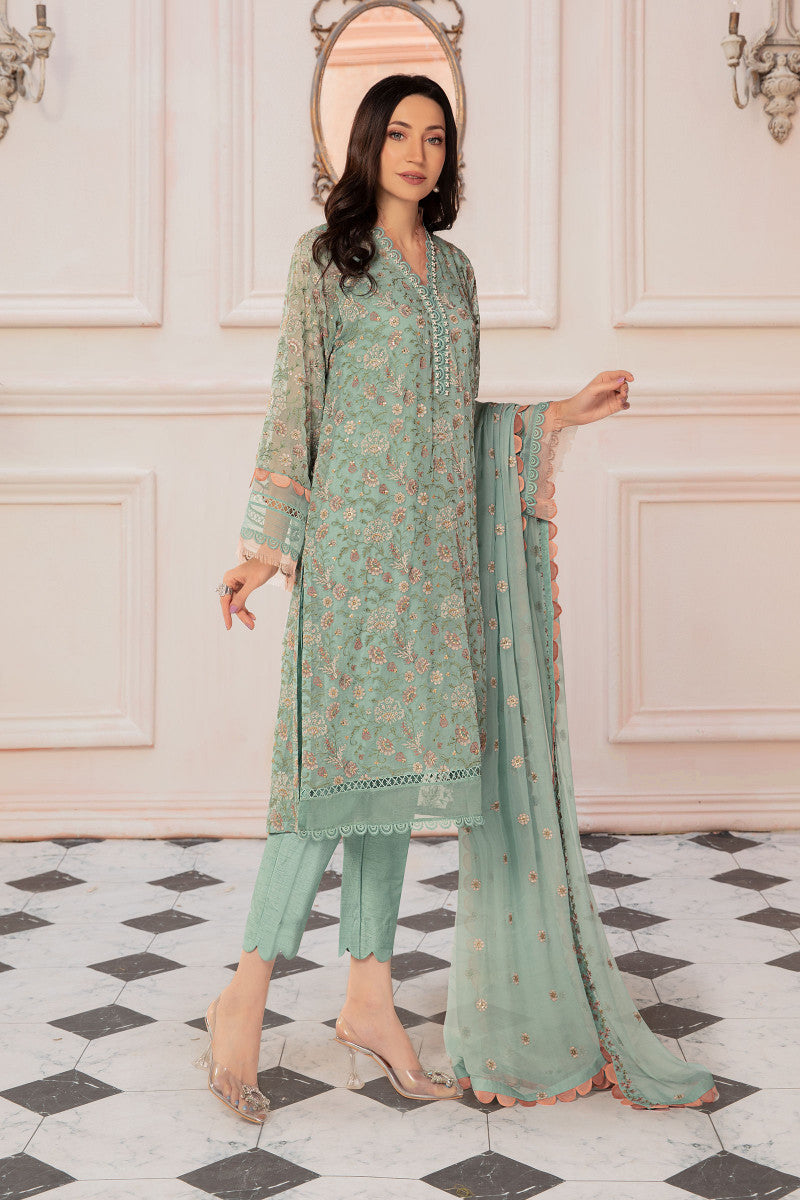 M.Luxe Fabrics Lf-Cc-110-B/-Light Blue