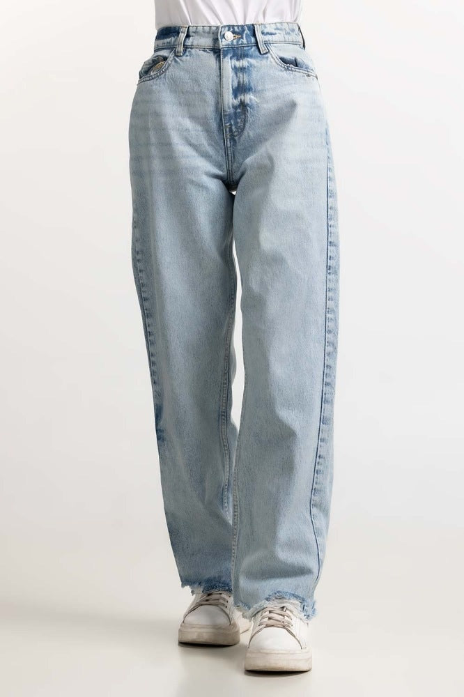Light Blue Basic Denim Jeans