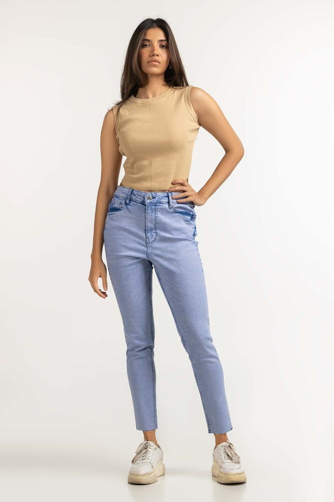 Light Blue Basic Jeans