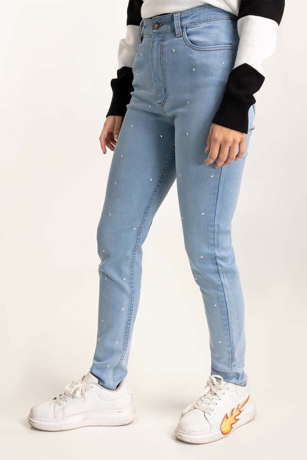 Light Blue Skinny Jeans