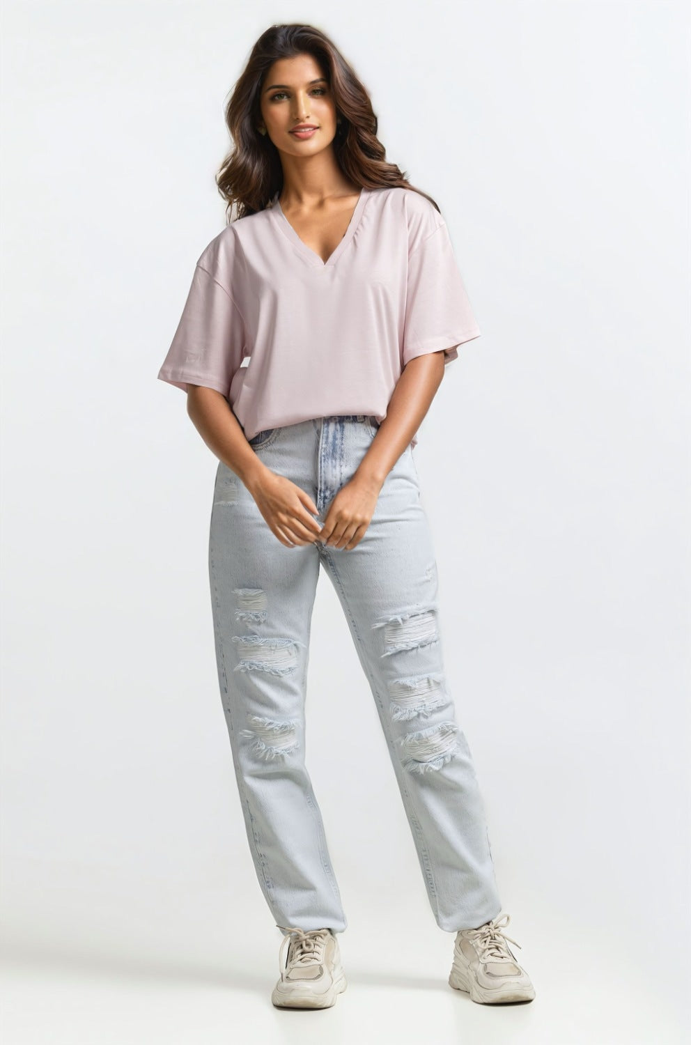 Light Pink Basic Top