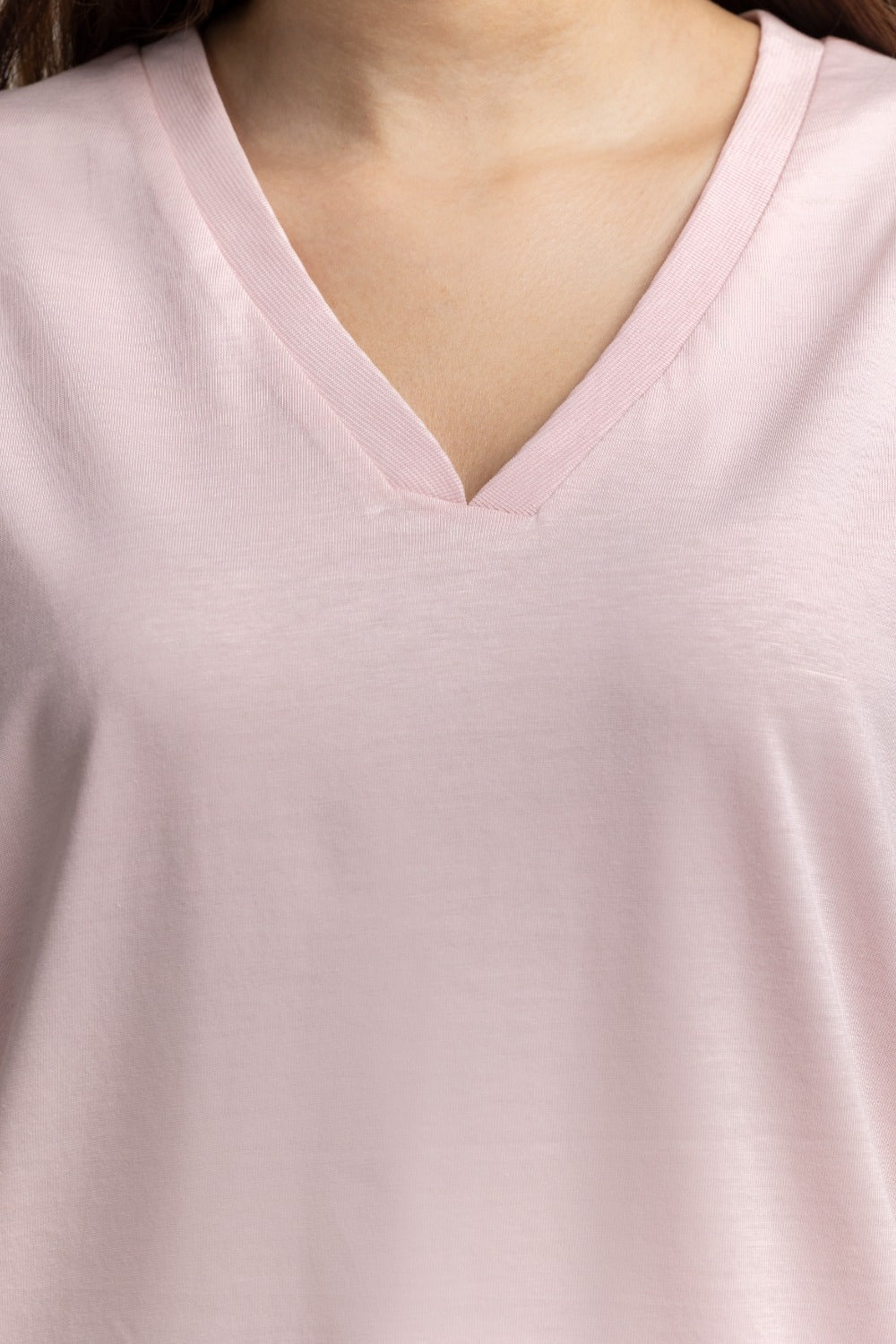 Light Pink Basic Top