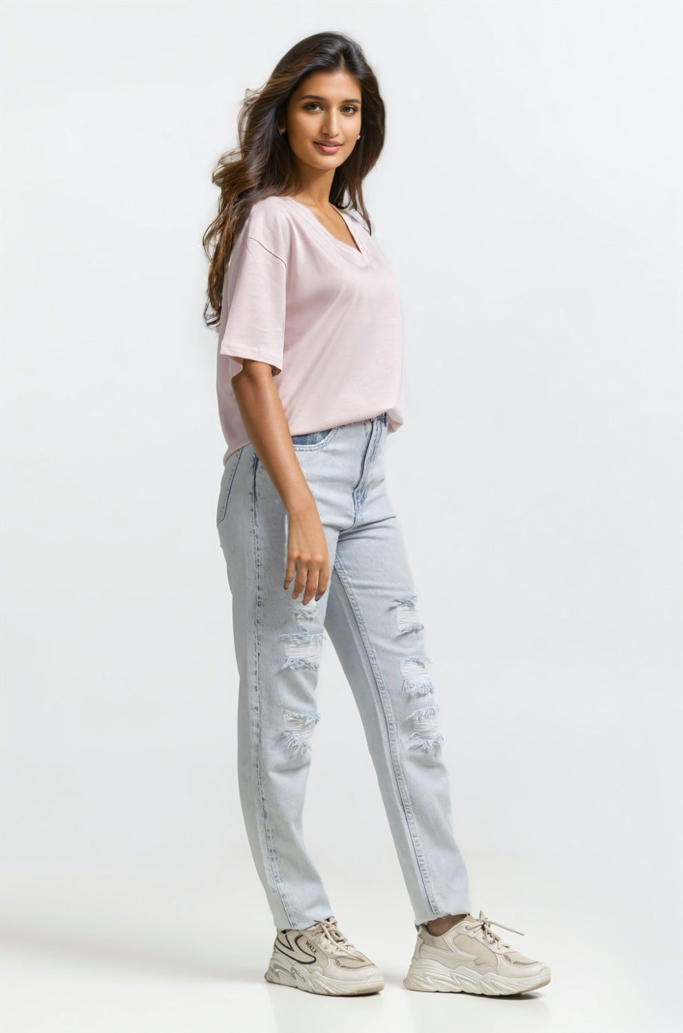 Light Pink Basic Top