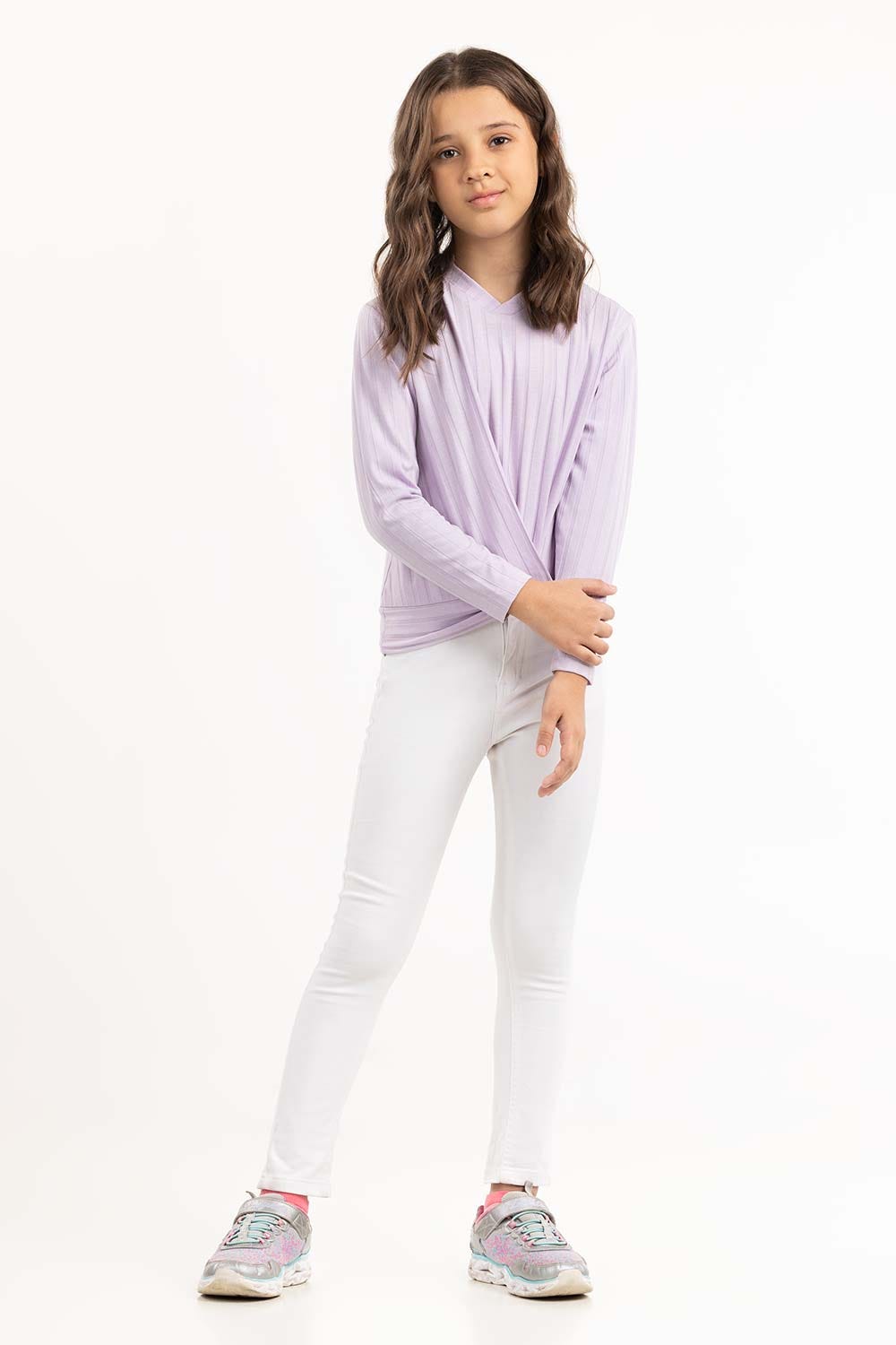 Junior Girl Lilac Sweatshirt