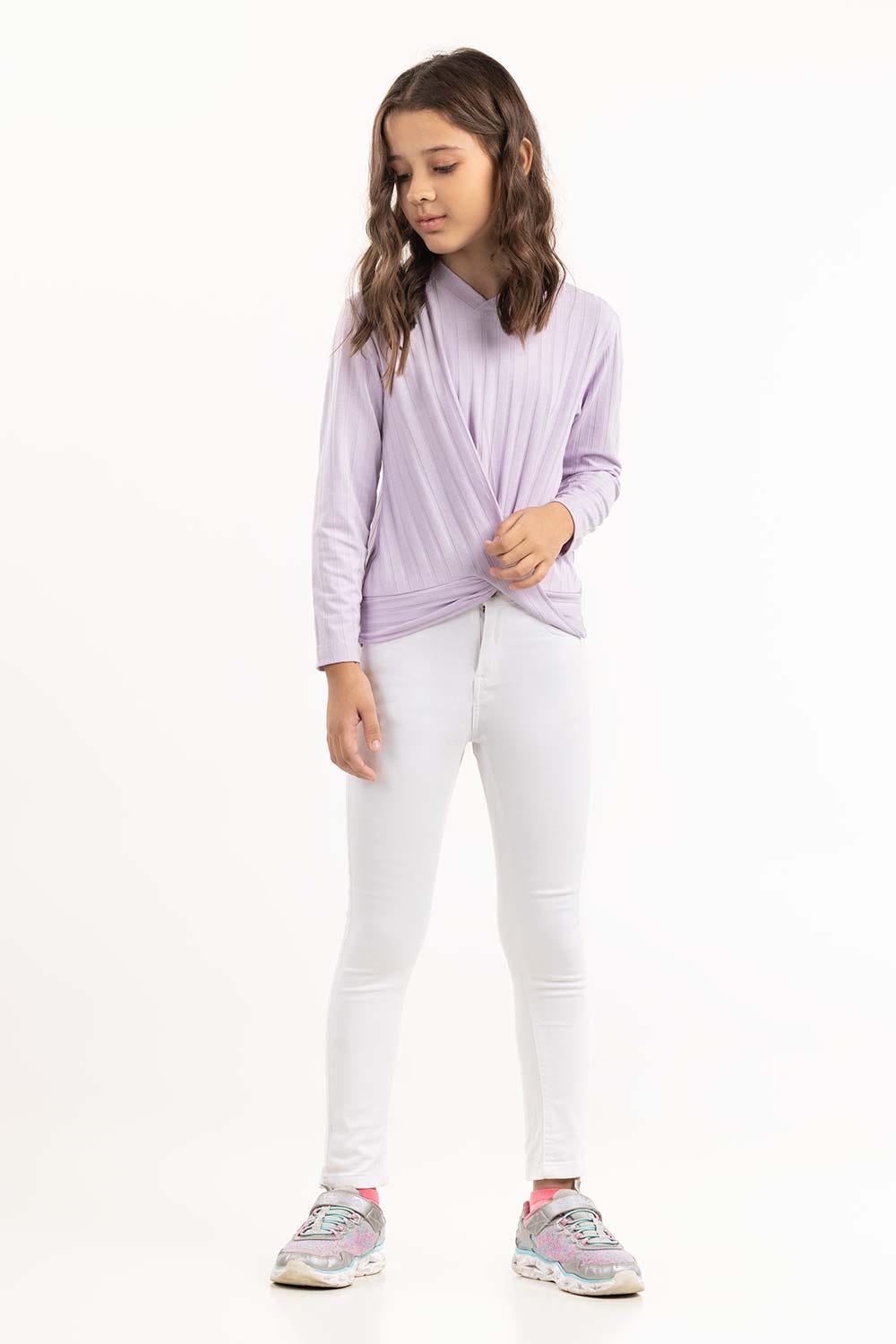 Junior Girl Lilac Sweatshirt