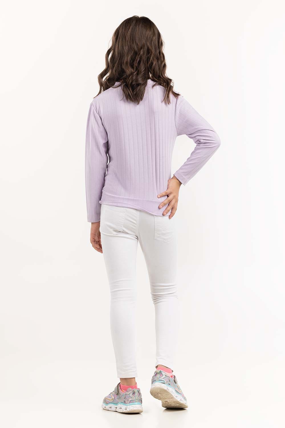 Junior Girl Lilac Sweatshirt