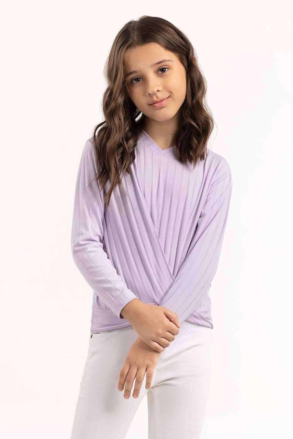 Junior Girl Lilac Sweatshirt