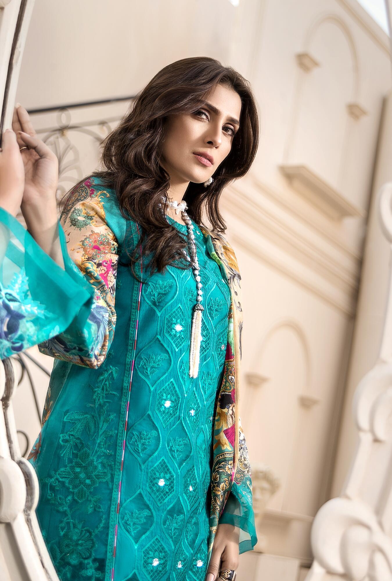 3 Piece Embroidered Suit