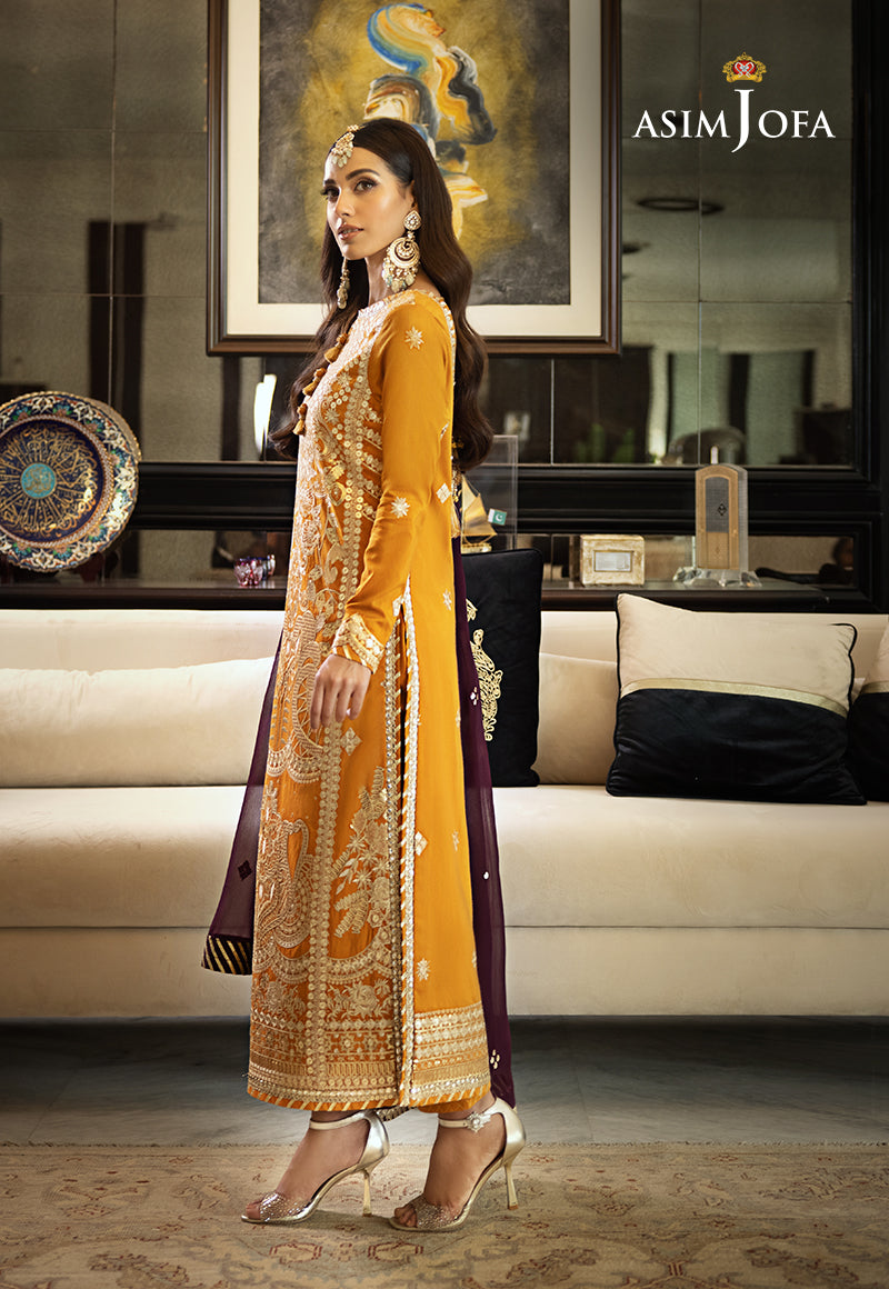 AJRN-09 EMBROIDERED COTTON SILK 3 PCS