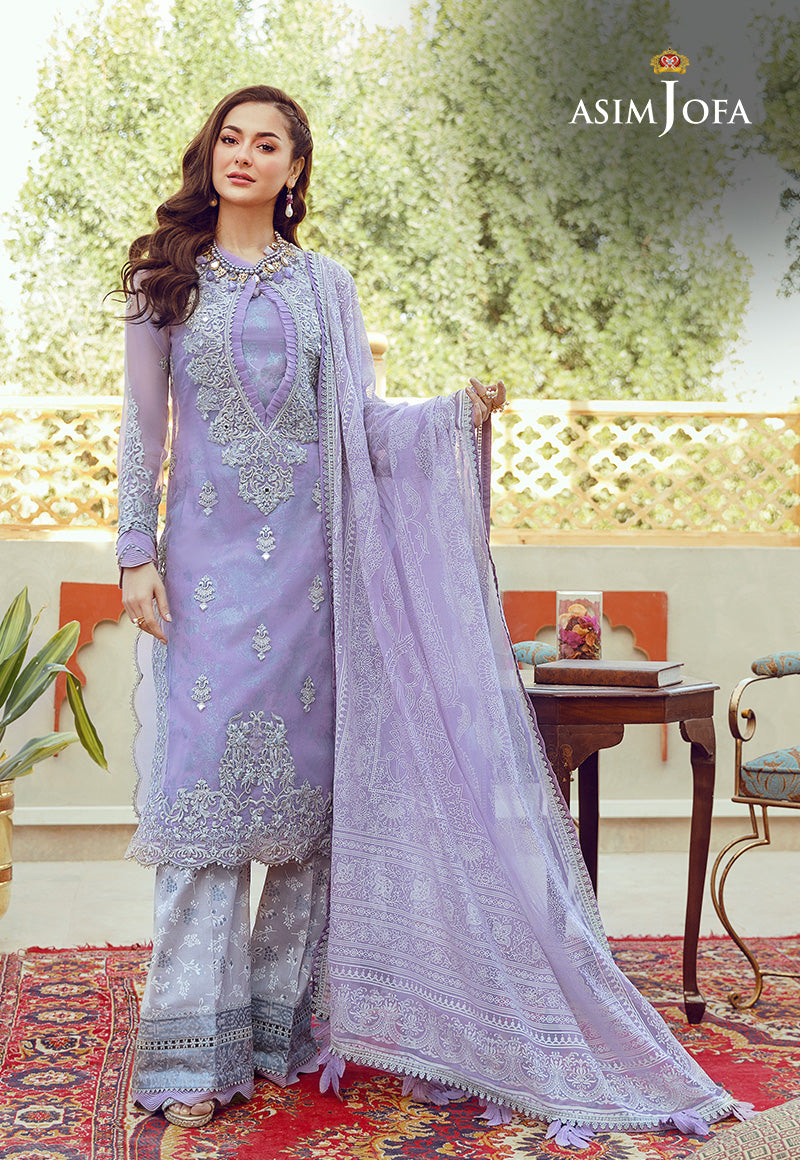 AJST-17 EMBROIDERED CHIFFON 3 PCS