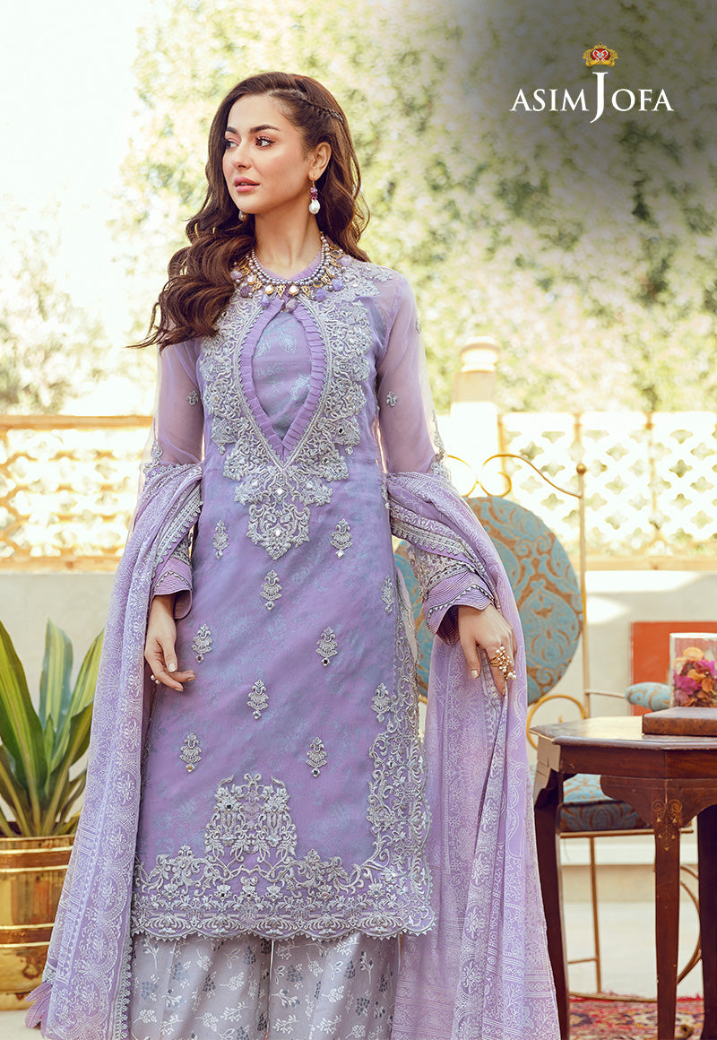 AJST-17 EMBROIDERED CHIFFON 3 PCS