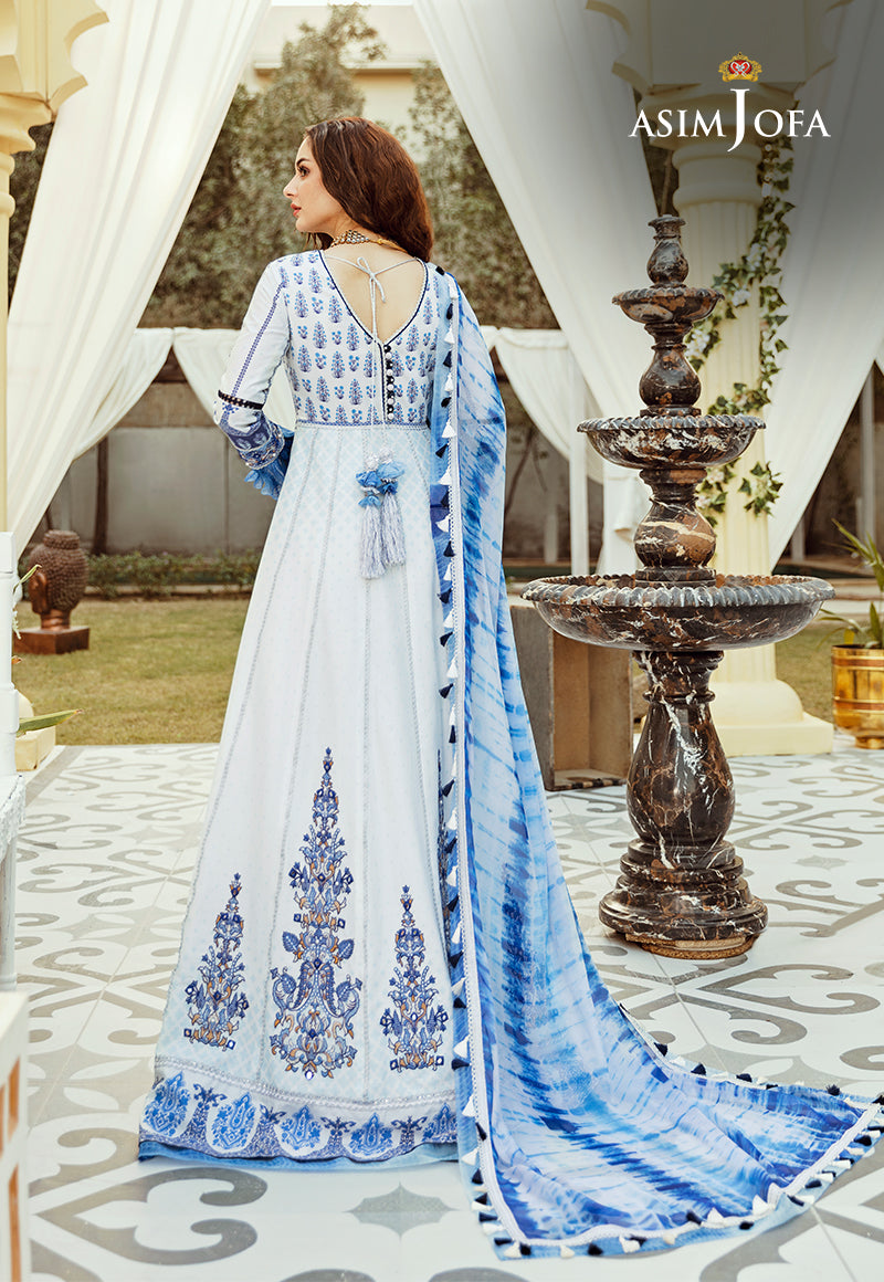 AJRL-07 EMBROIDERED LAWN 3 PCS