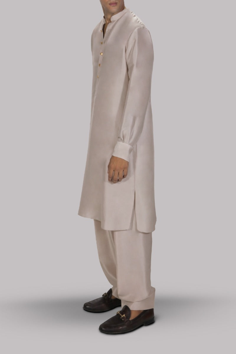 White Swan Raw Silk Set