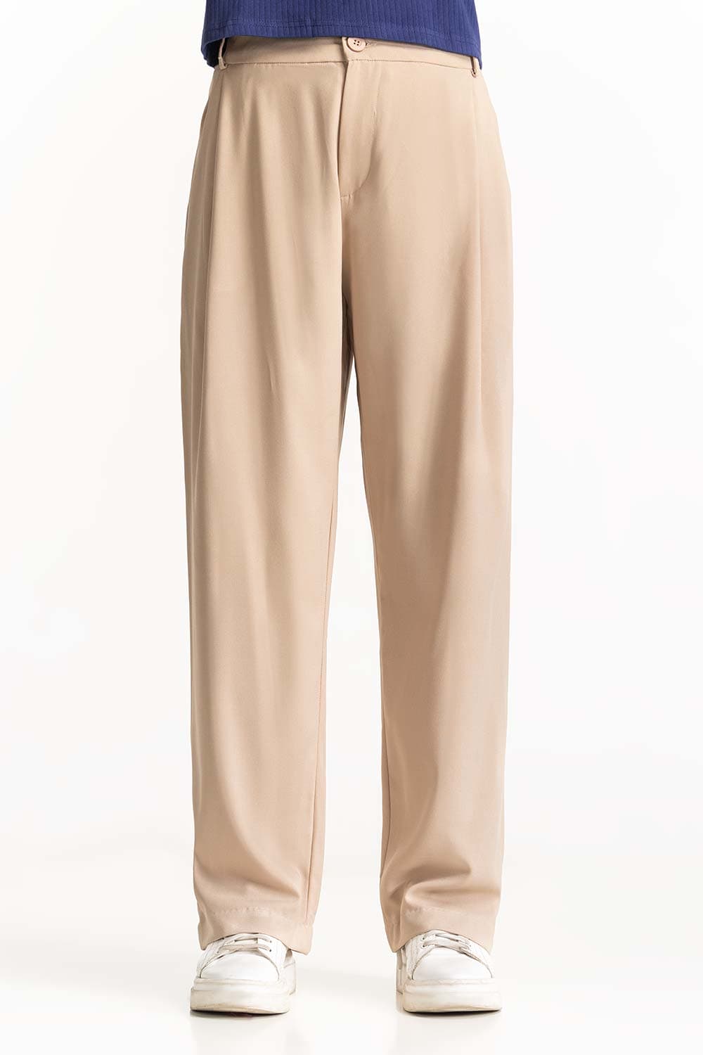 Loose Fitting Darted Trouser