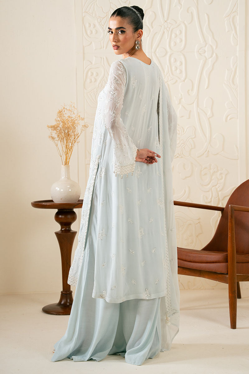 Brenna Champagne Shirt And Dupatta