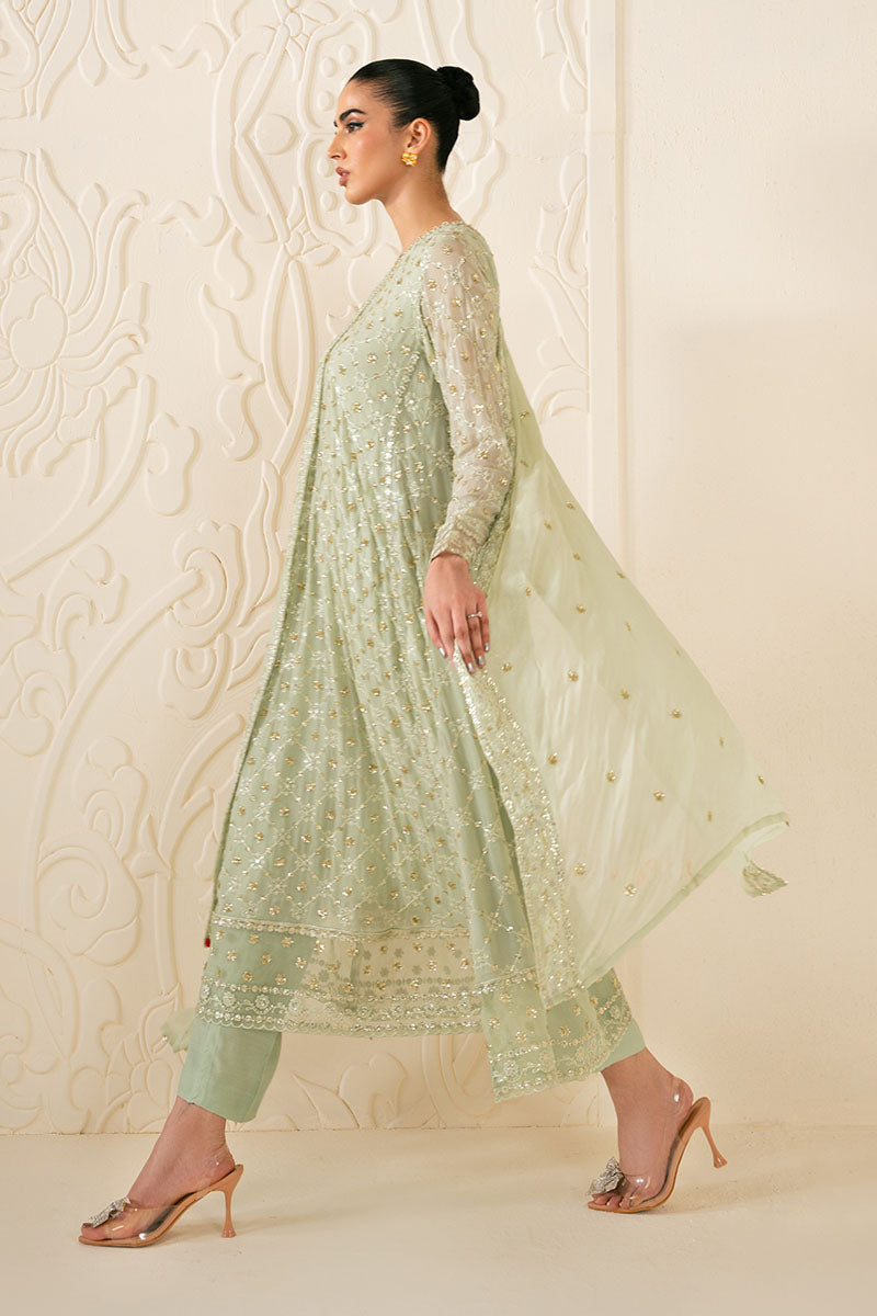 SAGE SERENITY-3PC (SHIRT, TROUSER & DUPATTA)