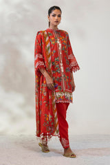 Unstitched Lawn 3 Piece Suit