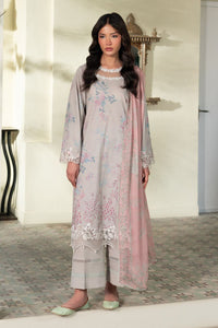 CRYSTAL SPLASH- 3PC EMBROIDERED LAWN SUIT