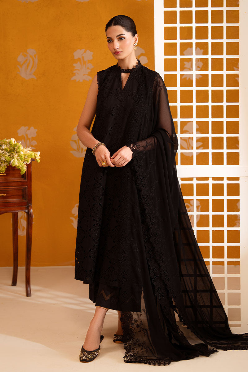 CHANTELLE LACE-3PC CHIKANKARI SUIT