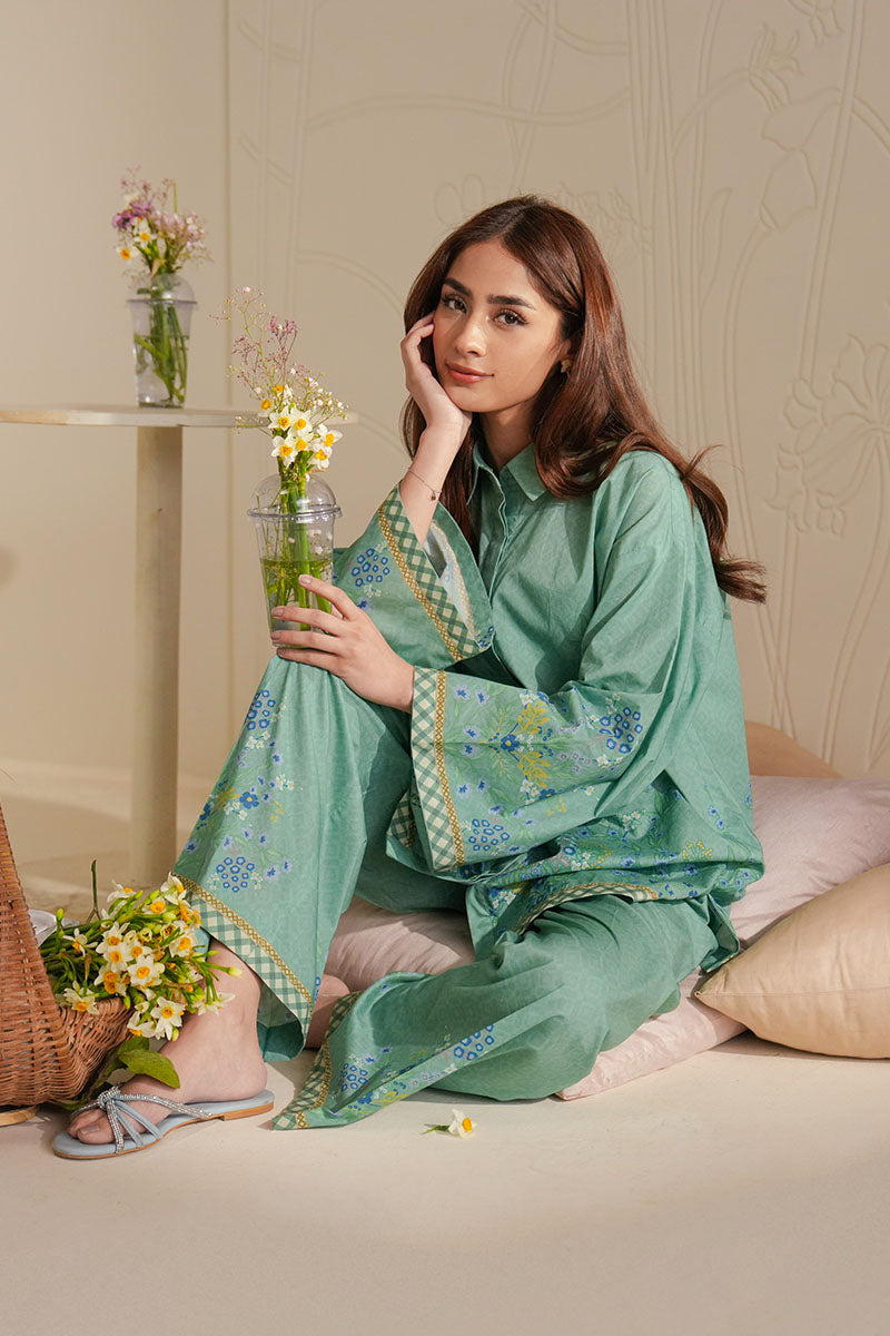 Spring Bell-2 Piece Printed Lawn Suit