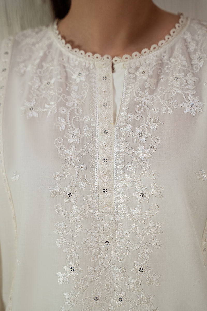ETHEREAL EASE EMBROIDERED SHIRT