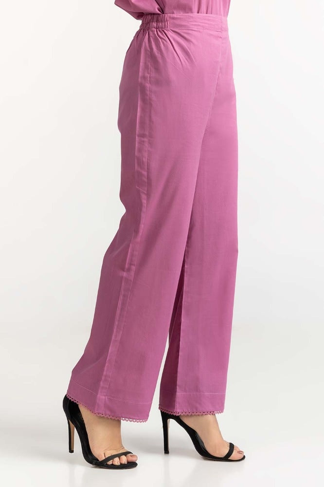 Magenta Basic Trouser