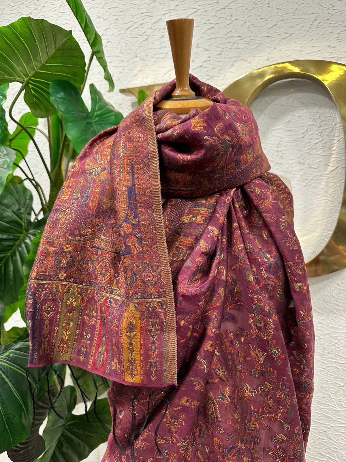 Magenta Shawl
