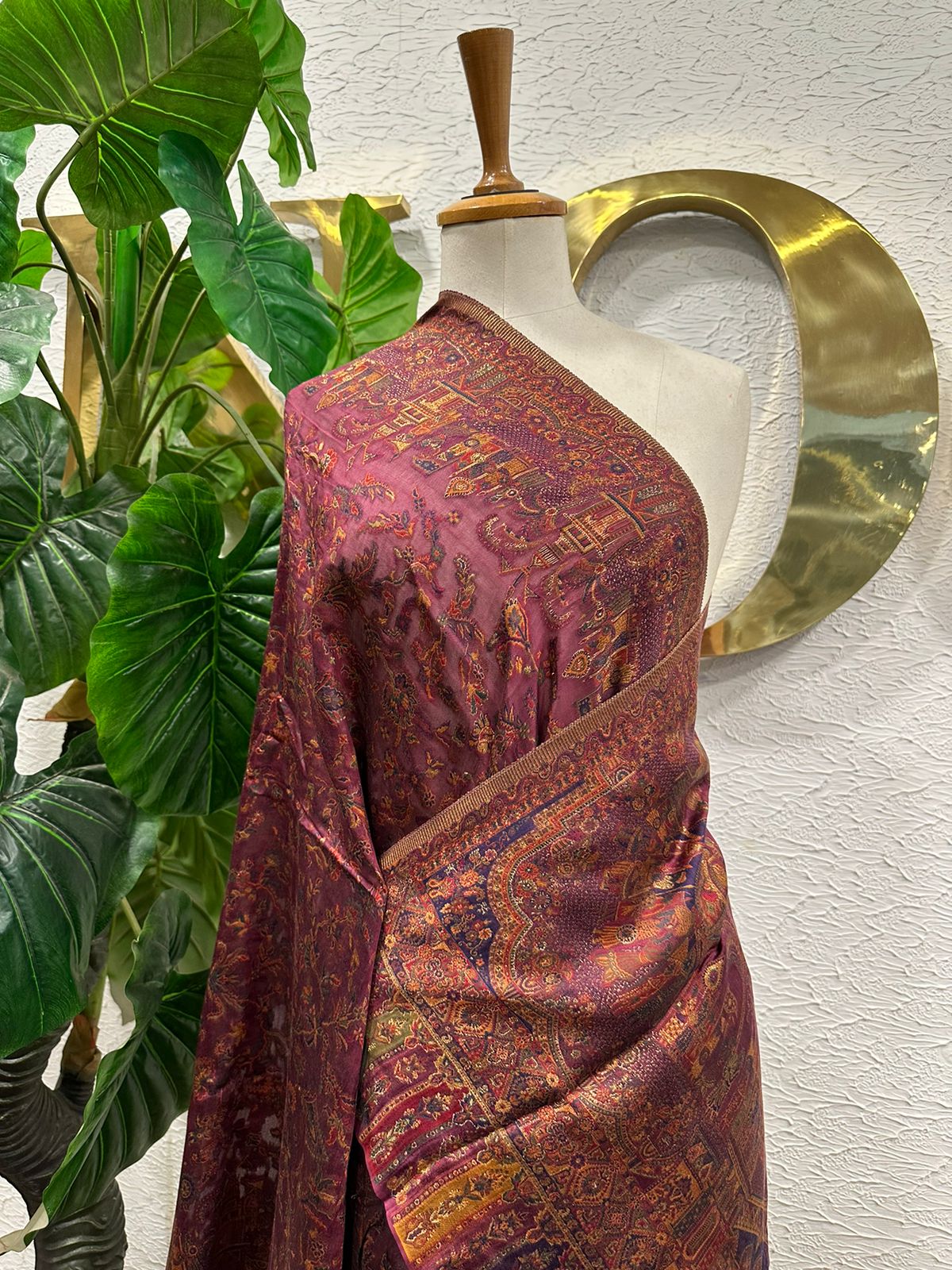Magenta Shawl