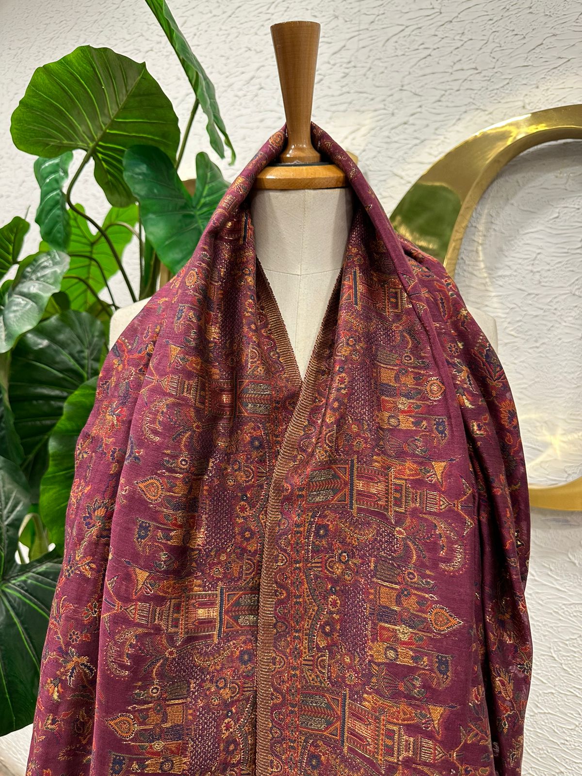 Magenta Shawl