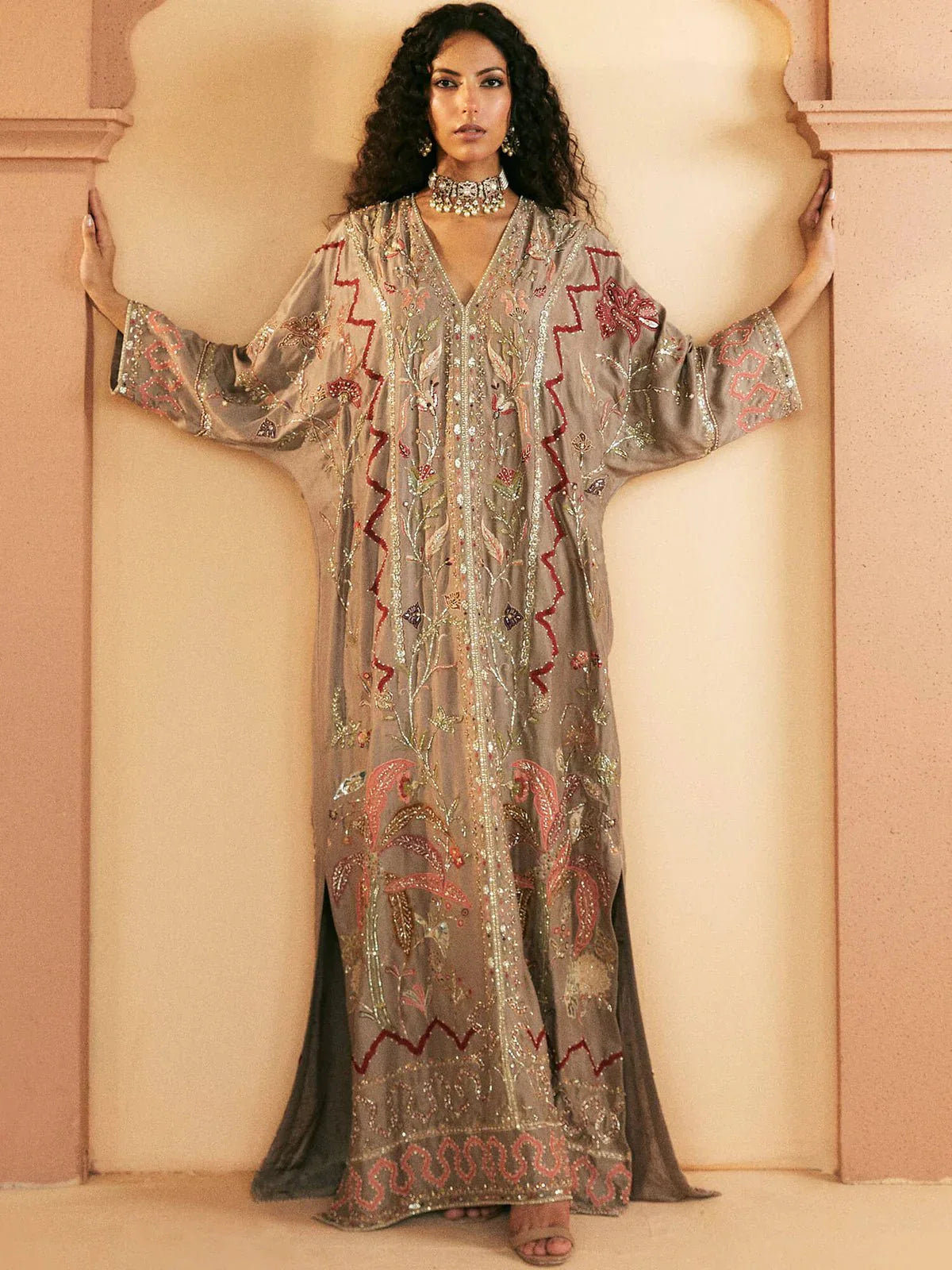 Malikat Al-Azhar Kaftan by Alizay Saad