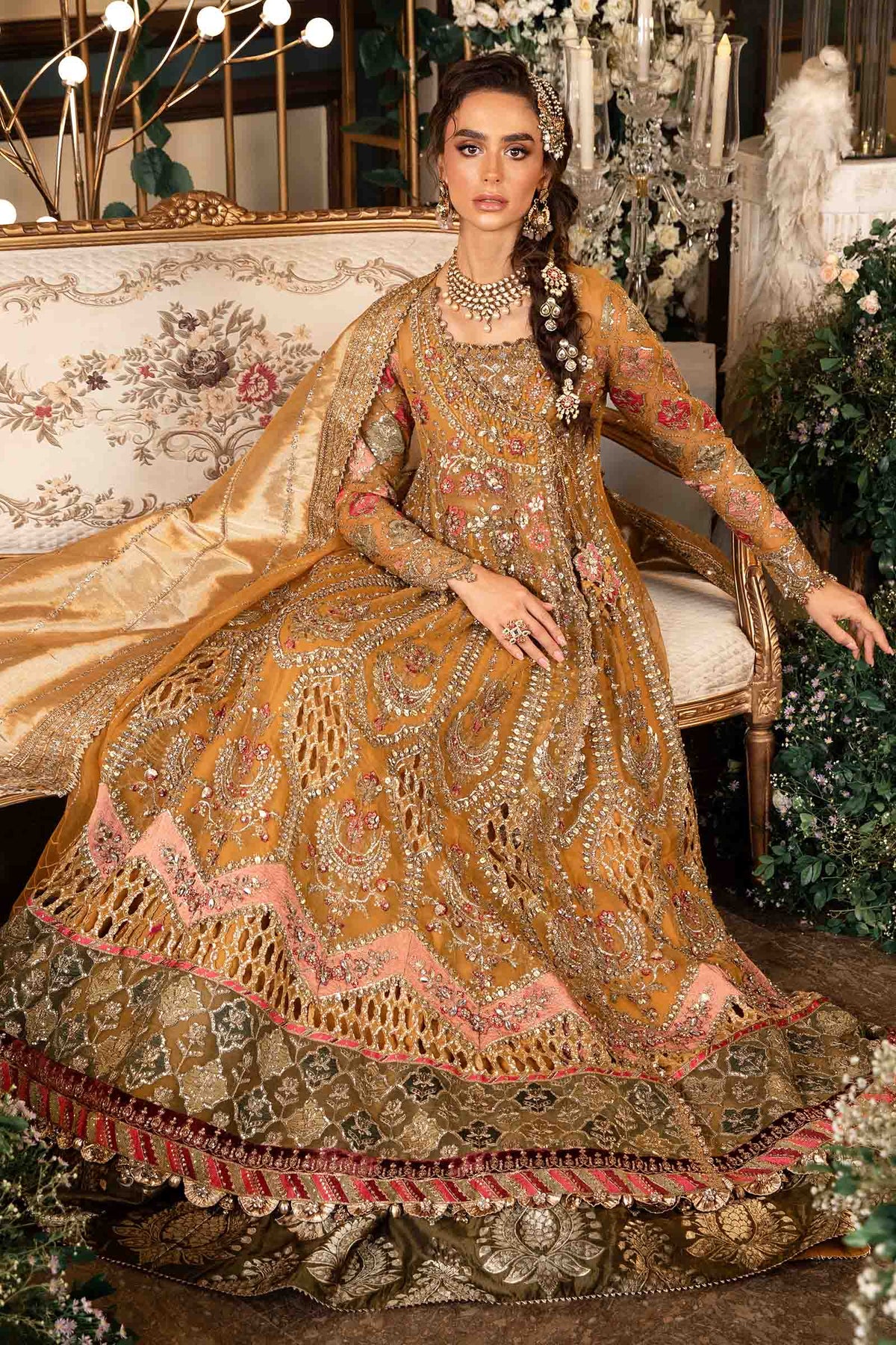 Maria B – BD-2907 Mustard Style