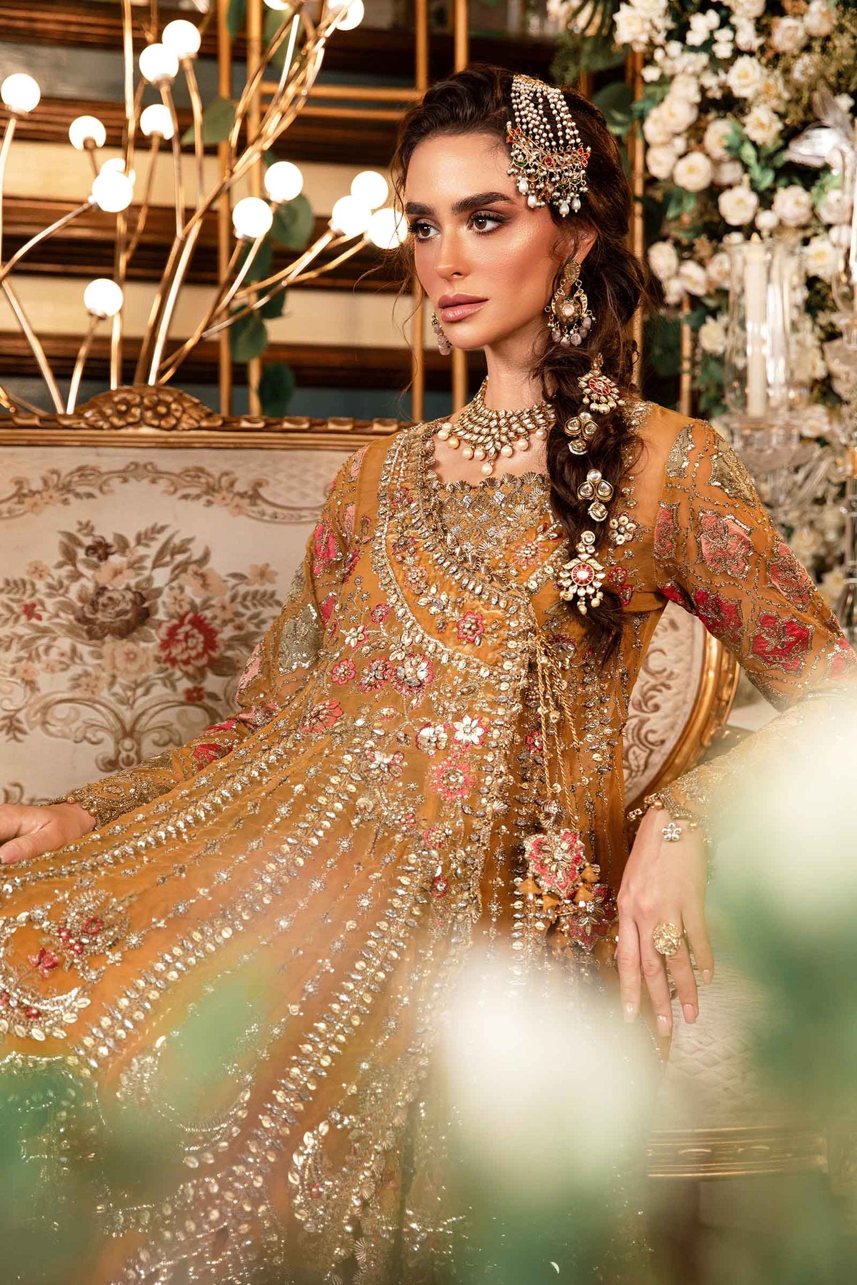 Maria B – BD-2907 Mustard Style