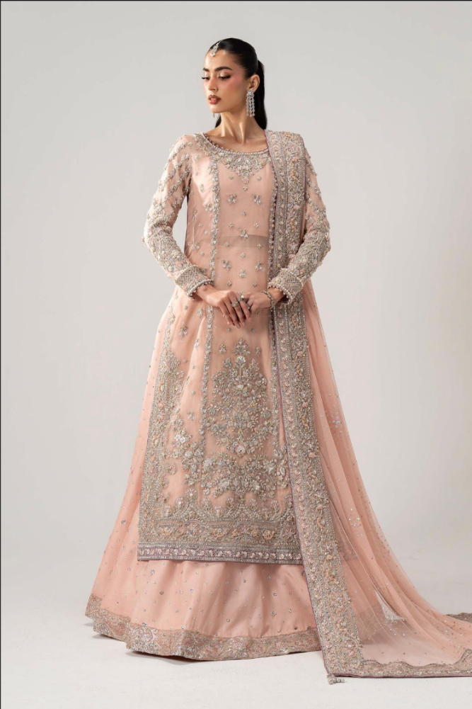 Maria B Velmira Style MC 26V1 13 Powder Pink