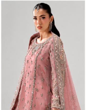 Maria B Velmira Style MC 26V1 13 Rose Pink