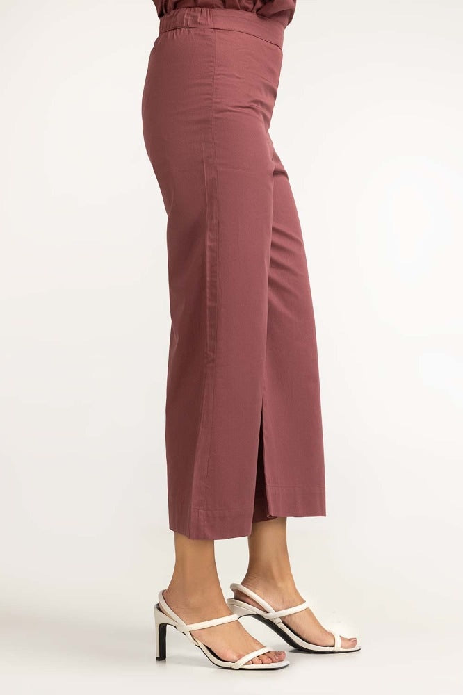 Maroon Basic Trouser