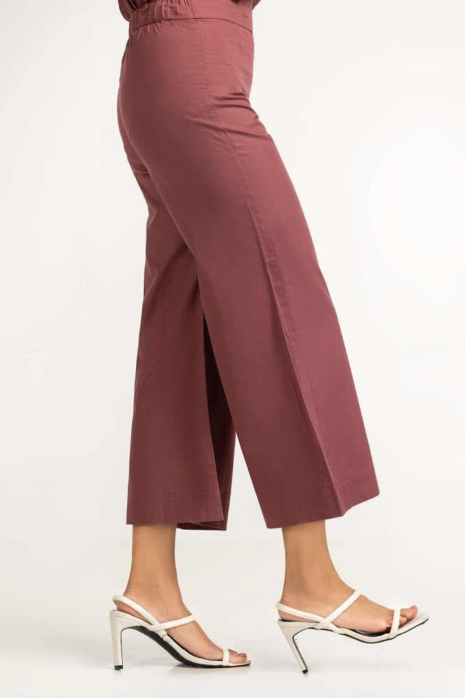 Maroon Basic Trouser