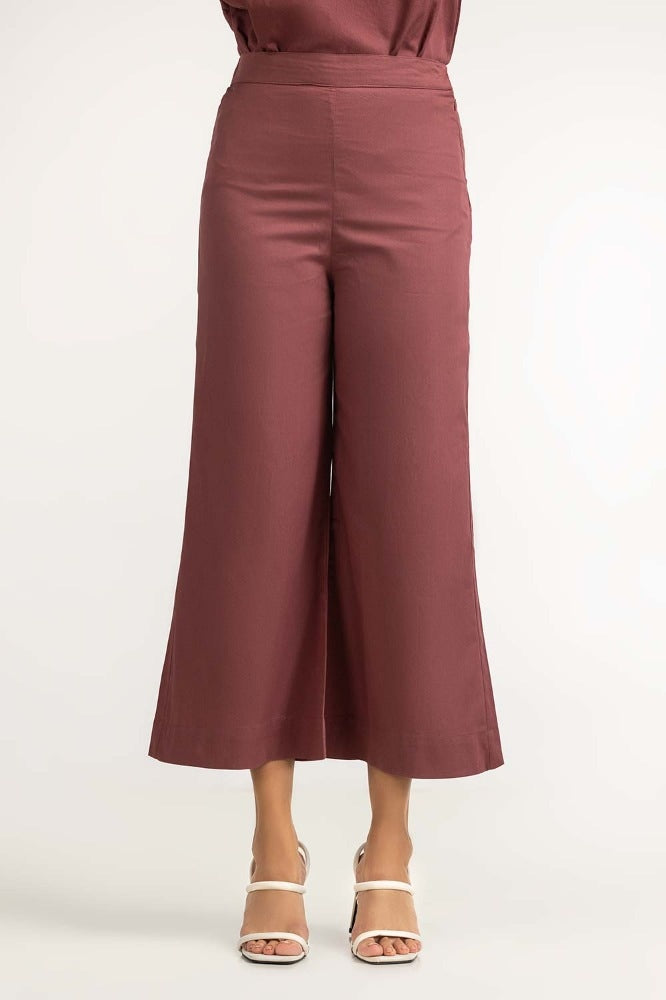 Maroon Basic Trouser
