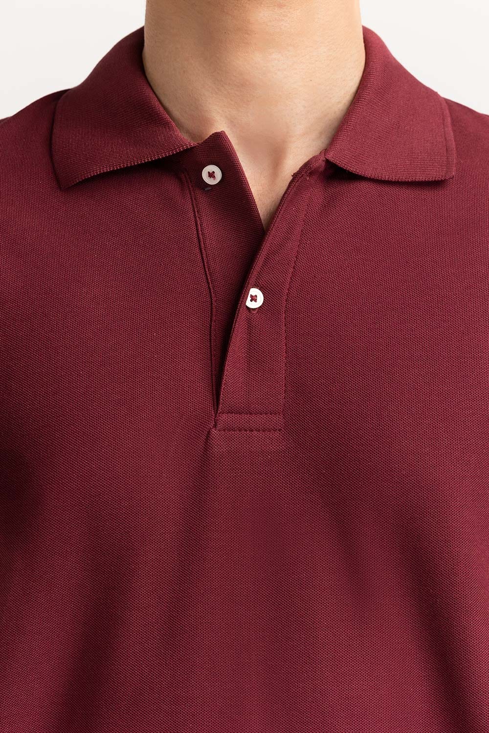 Maroon Signature Polo