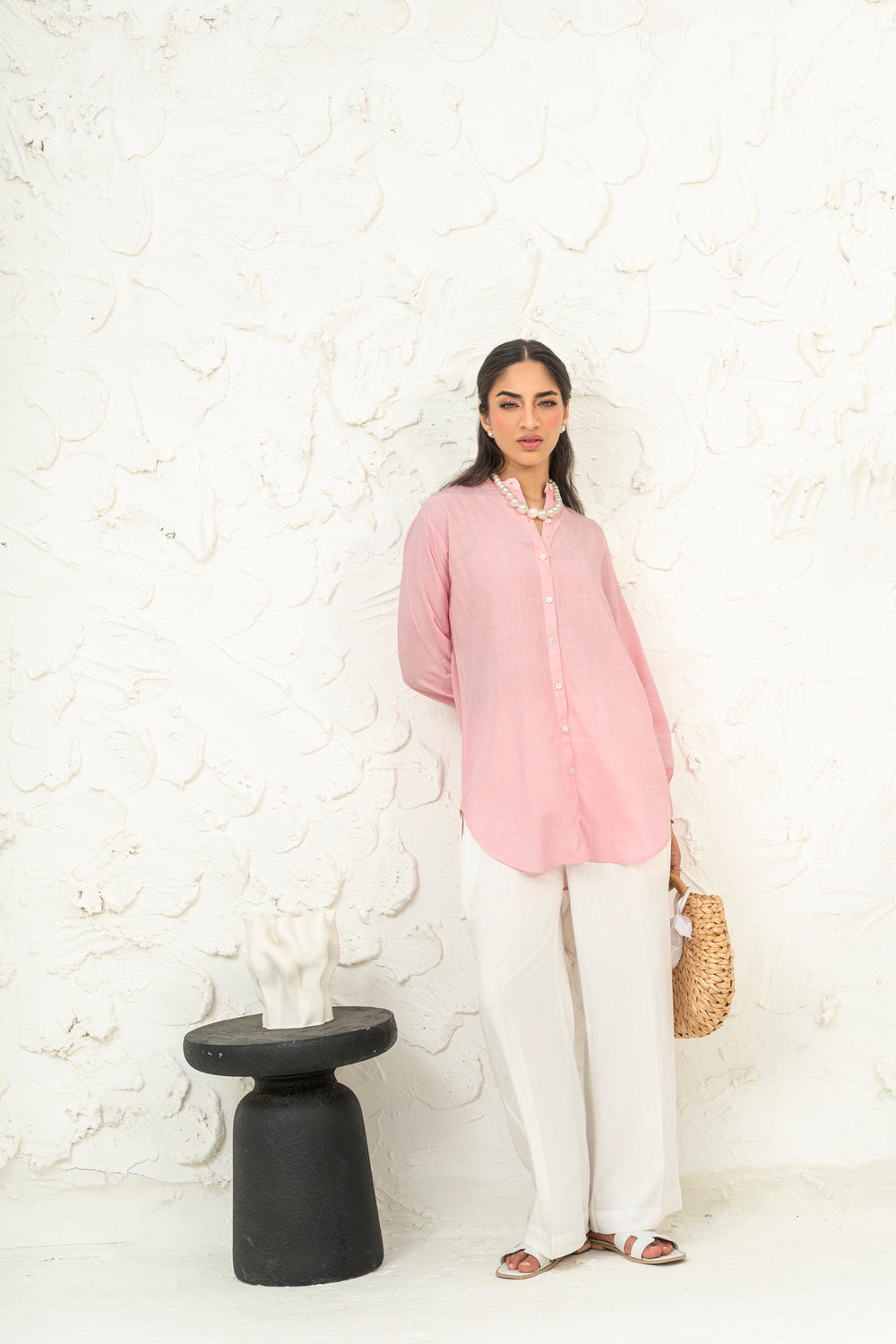 Irish Linen White Pants