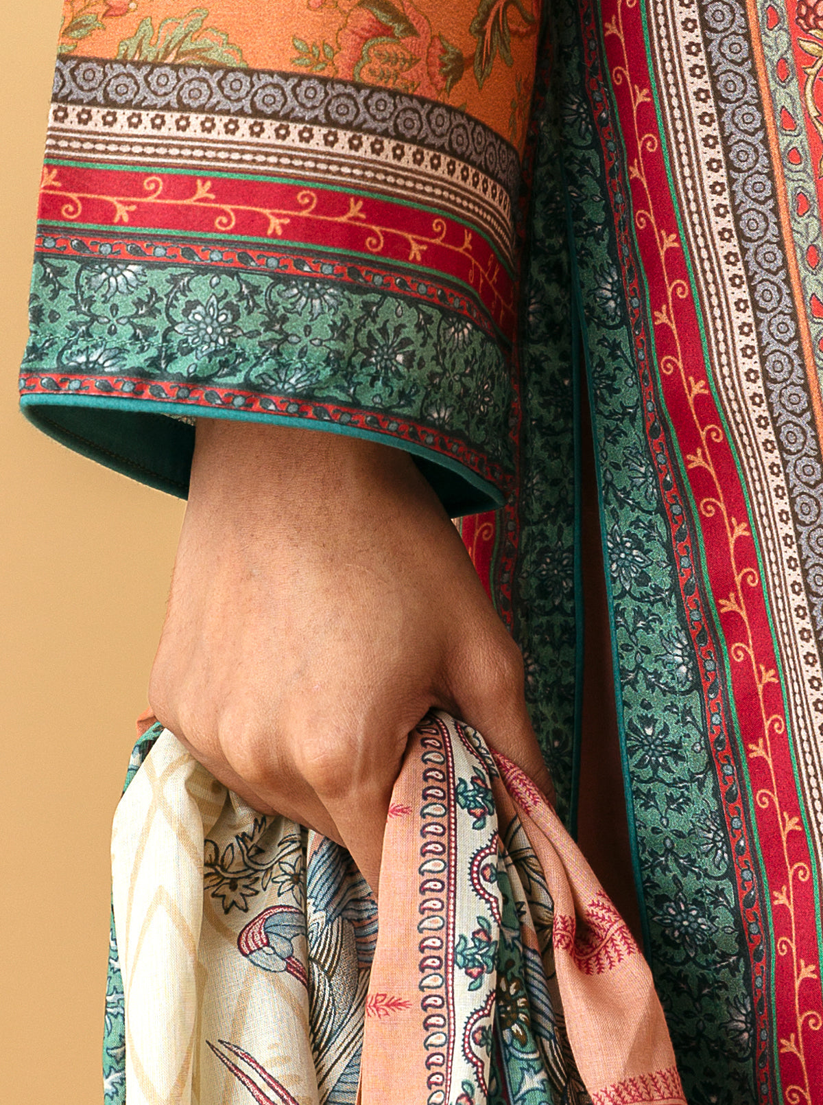 3 Piece - Printed Lawn Suit - Floral Candy