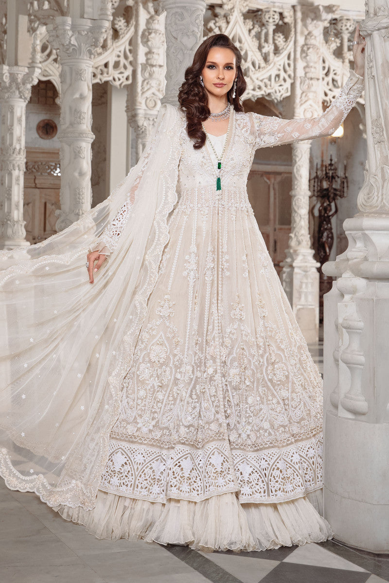 Maria B. Couture White Mc-044