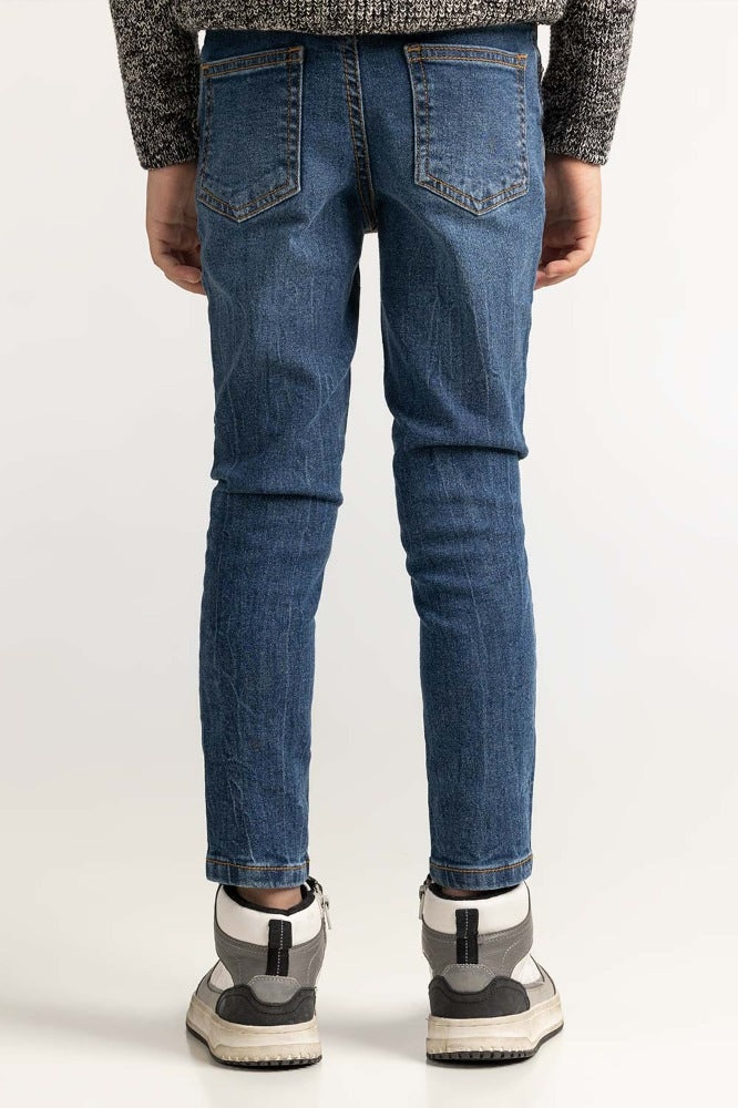 Med Blue Basic Jeans